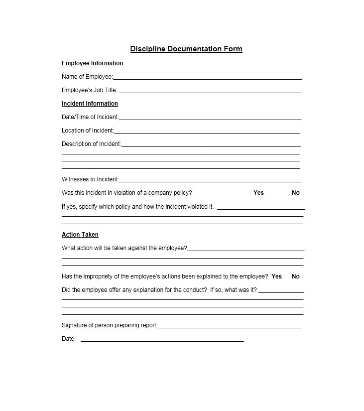 student discipline form template disciplinary action form 20 free student discipline form template disciplinary action form 20 free