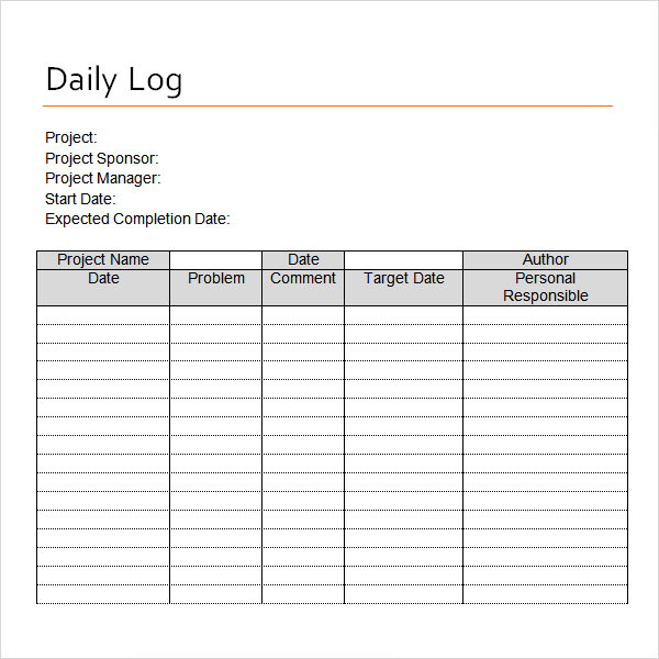 delivery log sheet template April.onthemarch.co delivery log sheet template April.onthemarch.co