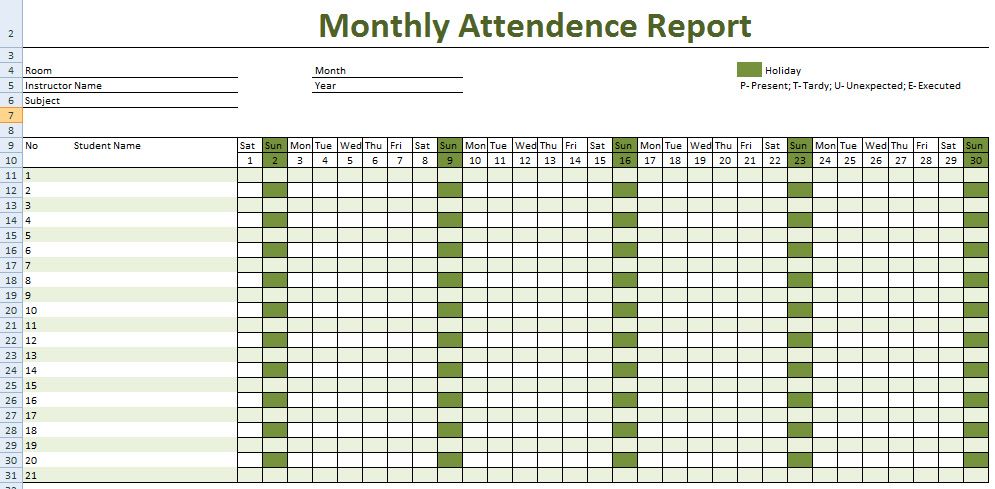 How to Keep Record of Employee Attendance – Microsoft Excel How to Keep Record of Employee Attendance – Microsoft Excel