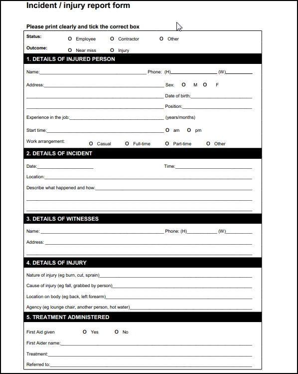 template incident report form template incident report form template incident report form template incident report form