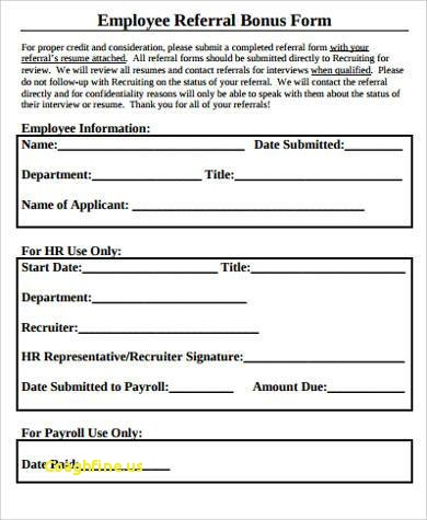 customer referral form template employee referral form template customer referral form template employee referral form template