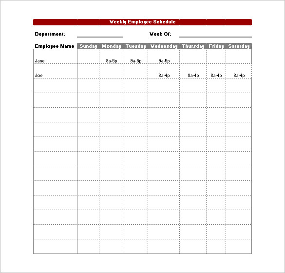 free employee schedule template shift schedule template printable free employee schedule template shift schedule template printable