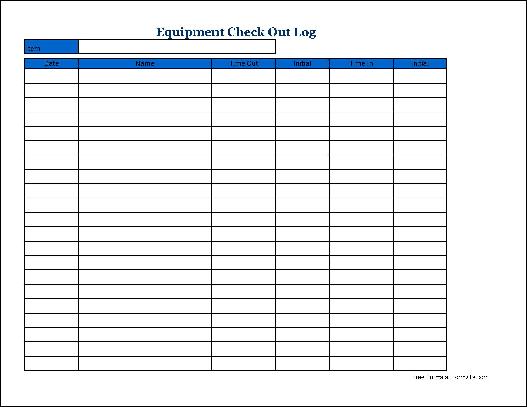 check out form template equipment checkout template check out form template equipment checkout template