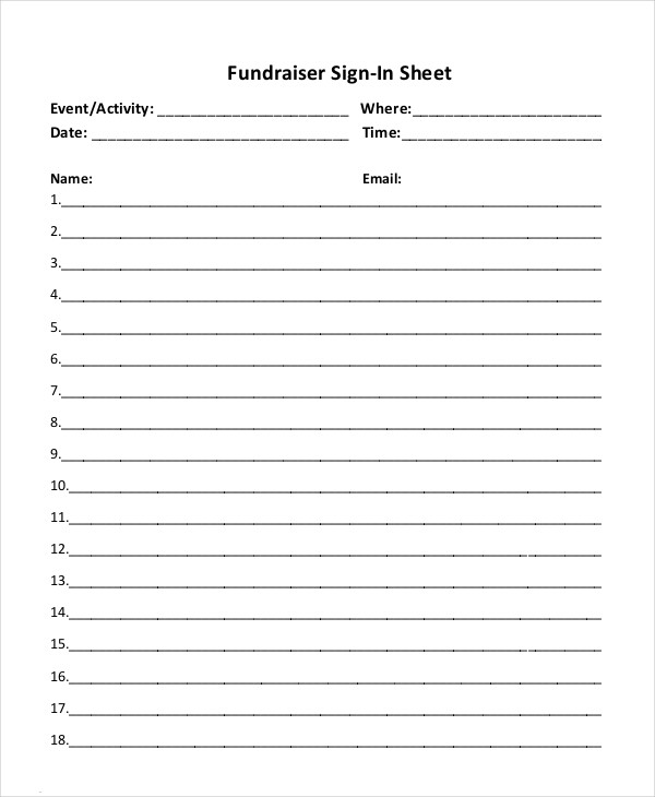 Event Sign In Sheet Template PDF Tim's Printables Event Sign In Sheet Template PDF Tim's Printables