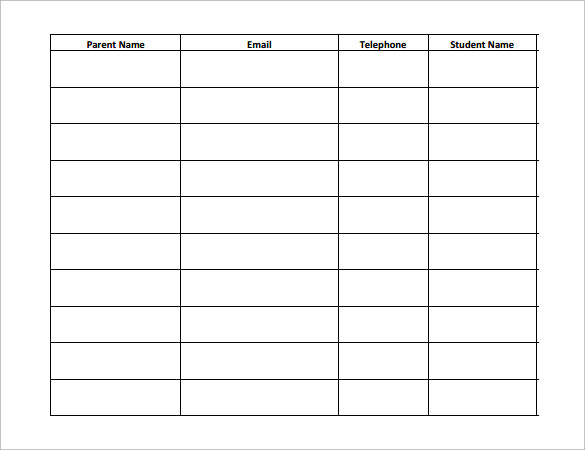 14+ Sample Event Sign In Sheets | Sample Templates 14+ Sample Event Sign In Sheets | Sample Templates