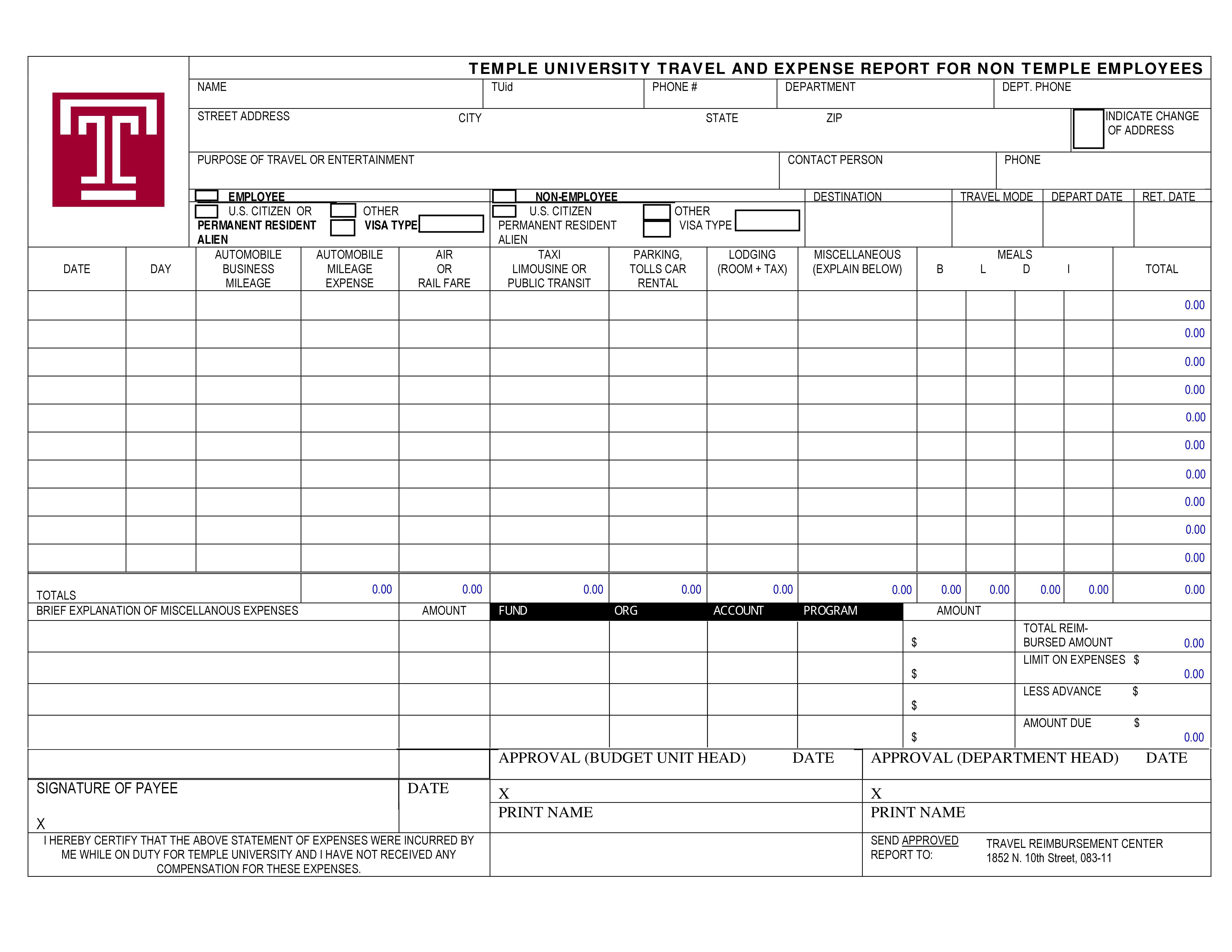 Expense Report Sample | beneficialholdings.info Expense Report Sample | beneficialholdings.info