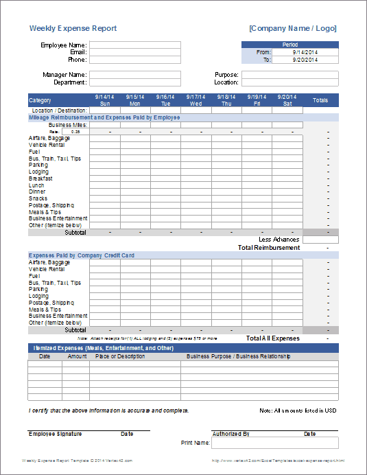 Free Excel Expense Report Template Free Excel Expense Report Free Excel Expense Report Template Free Excel Expense Report