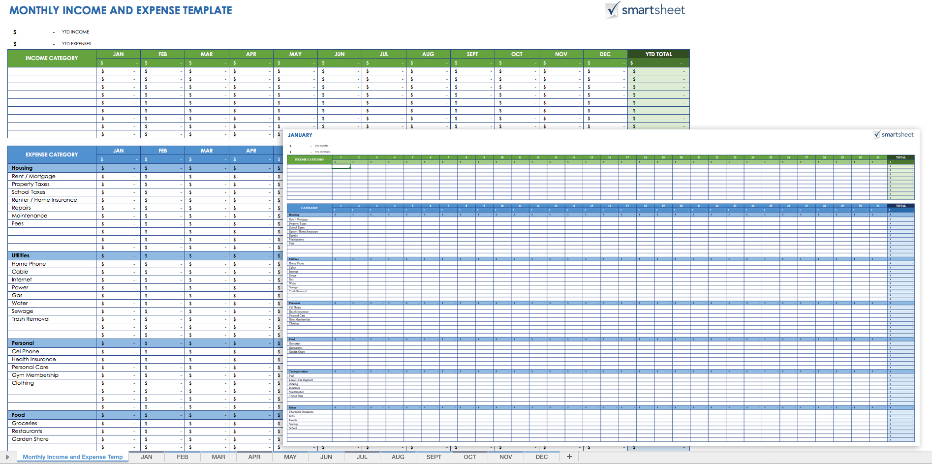 Free Expense Report Templates Smartsheet Free Expense Report Templates Smartsheet