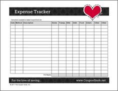 This Free Printable Expense Tracker Keeps Tabs on ALL Your This Free Printable Expense Tracker Keeps Tabs on ALL Your