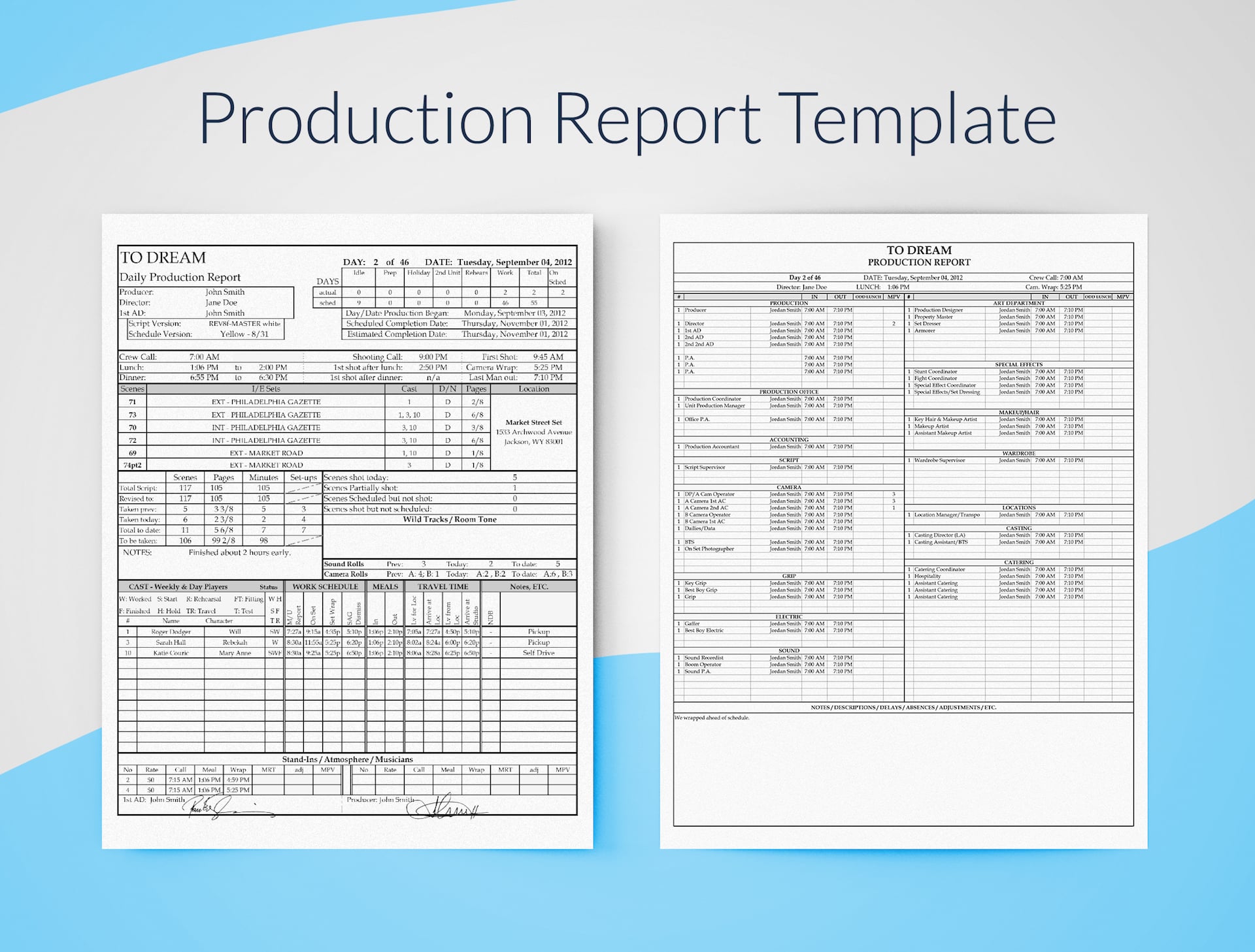 Download FREE Filmmaking Production Documents Download FREE Filmmaking Production Documents