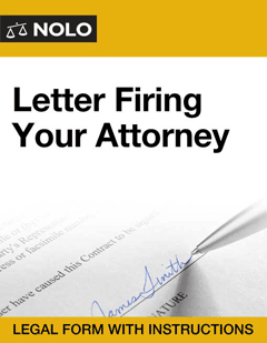 Letter Firing a Lawyer Template Letter Firing a Lawyer Template