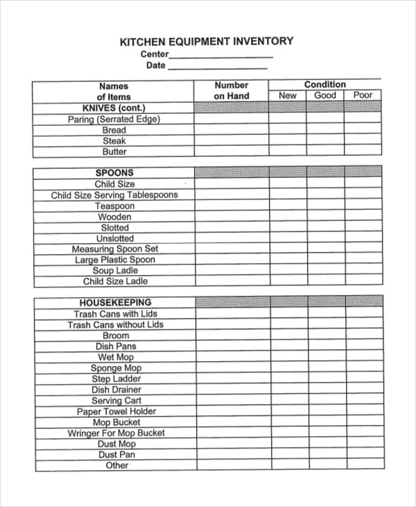 13+ Food Inventory Templates DOC, PDF | Free & Premium Templates 13+ Food Inventory Templates DOC, PDF | Free & Premium Templates