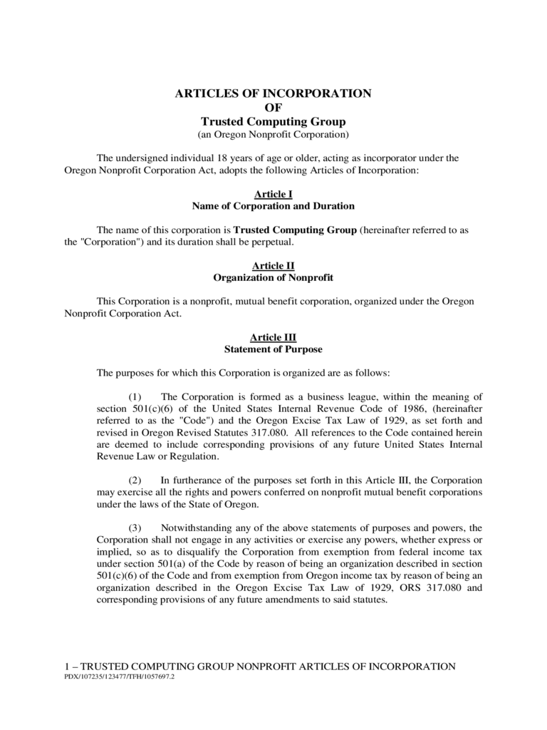 North Carolina Articles Incparadise Of Incorporation Form North Carolina Articles Incparadise Of Incorporation Form