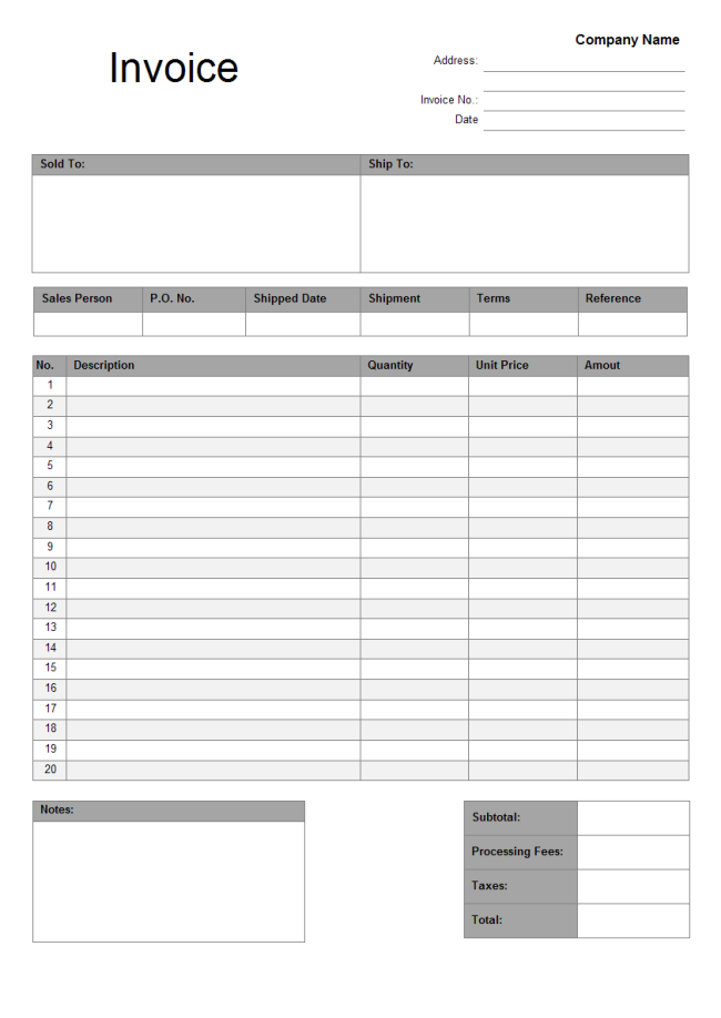 free business forms templates free and printable business form free business forms templates free and printable business form
