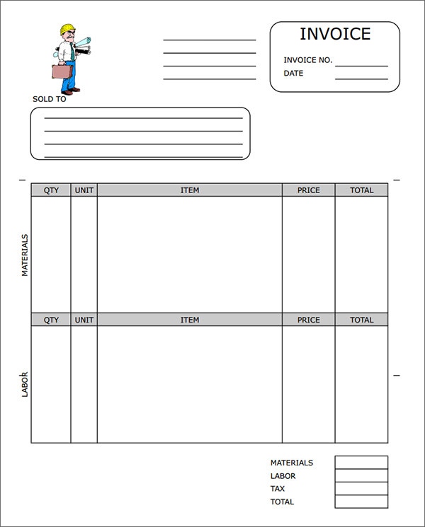 construction invoices free Boat.jeremyeaton.co construction invoices free Boat.jeremyeaton.co