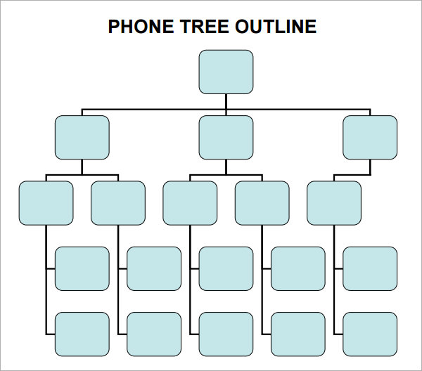 4 Sample Phone Tree Templates to Download | Sample Templates 4 Sample Phone Tree Templates to Download | Sample Templates