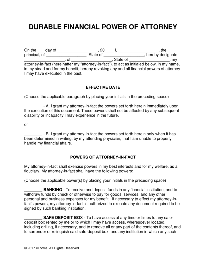 Free Power of Attorney Forms PDF | Word | eForms – Free Fillable Free Power of Attorney Forms PDF | Word | eForms – Free Fillable