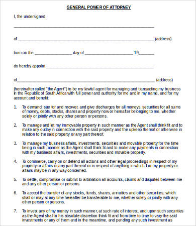 Power Of Attorney Form Free Printable 9+ Free Word, PDF Power Of Attorney Form Free Printable 9+ Free Word, PDF