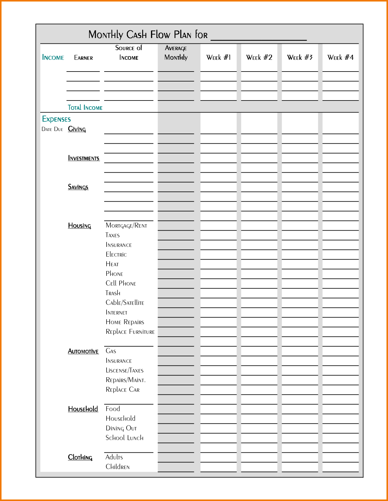 Excel Spreadsheet For Business Expenses With Free Printable Excel Spreadsheet For Business Expenses With Free Printable