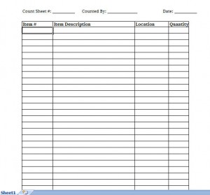 Inventory Spreadsheet | Free Printable Inventory Sheets Inventory Spreadsheet | Free Printable Inventory Sheets