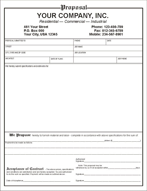 free business proposal forms April.onthemarch.co free business proposal forms April.onthemarch.co