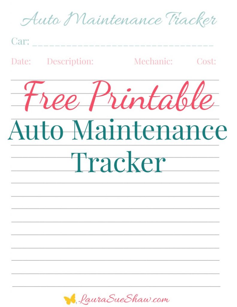 Free Vehicle Maintenance Log | Liputan TV
