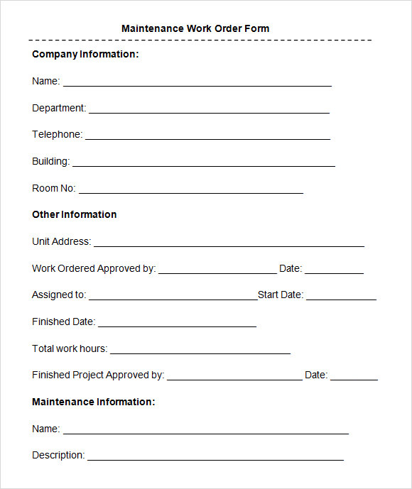 Printable Work Order Forms | Work Orders, Work Order Forms Printable Work Order Forms | Work Orders, Work Order Forms