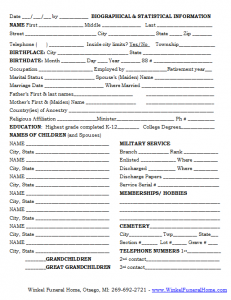 Funeral Planning Guide St. Matthew's Funeral Planning Guide St. Matthew's