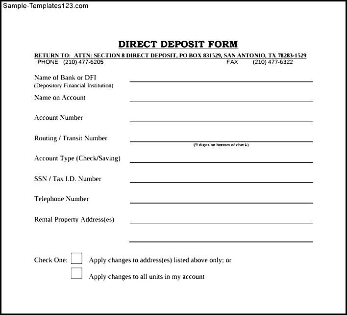 47 Direct Deposit Authorization Form Templates Template Archive 47 Direct Deposit Authorization Form Templates Template Archive