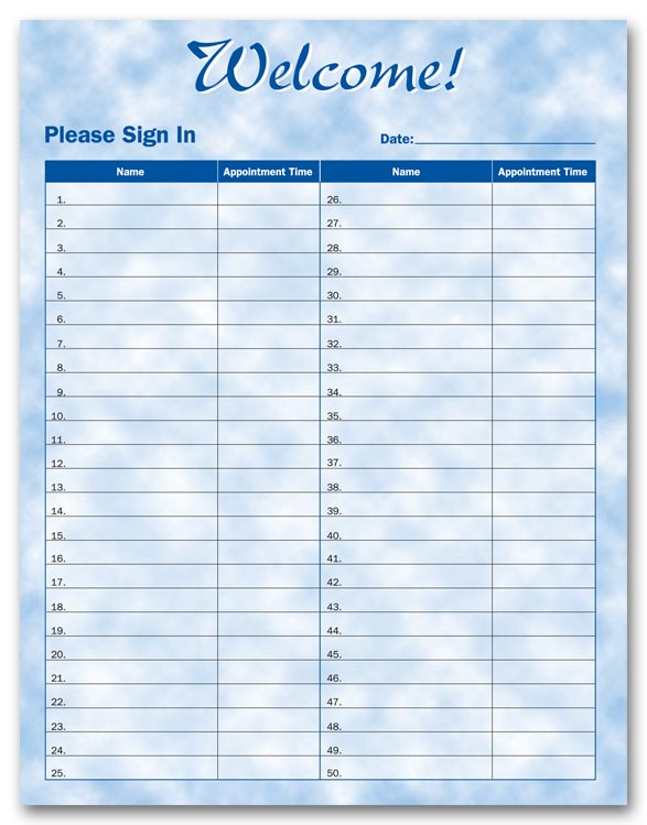 HIPAA Patient Sign In Sheets Low Prices on HIPAA Sign In Sheets HIPAA Patient Sign In Sheets Low Prices on HIPAA Sign In Sheets