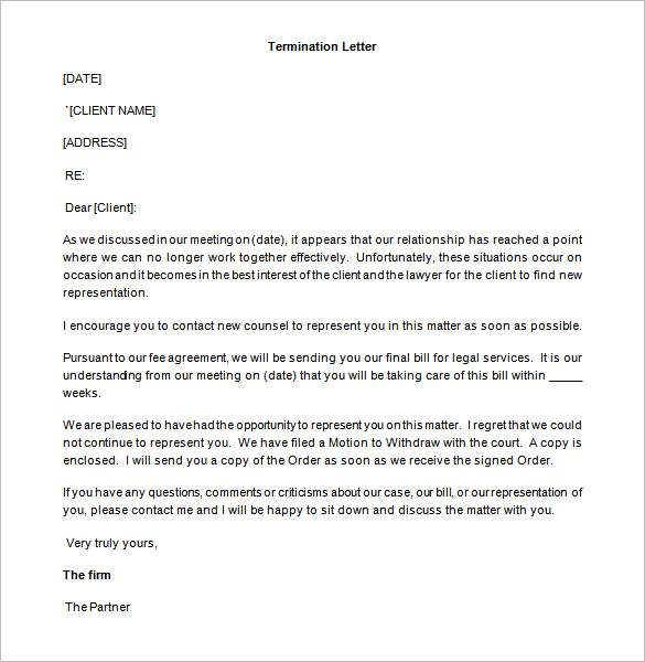 Free How To Fire A Lawyer Letter Sample | Papillon northwan Free How To Fire A Lawyer Letter Sample | Papillon northwan