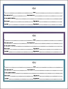 i owe you template Kleo.beachfix.co i owe you template Kleo.beachfix.co