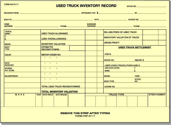 Figure 2 3.Publication record and inventory card Figure 2 3.Publication record and inventory card