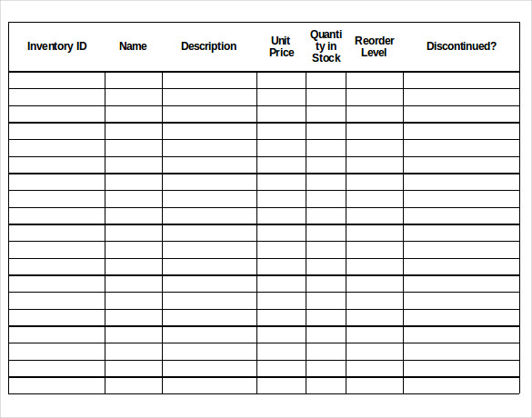 17+ Stock Inventory Control Templates PDF, DOC | Free & Premium 17+ Stock Inventory Control Templates PDF, DOC | Free & Premium