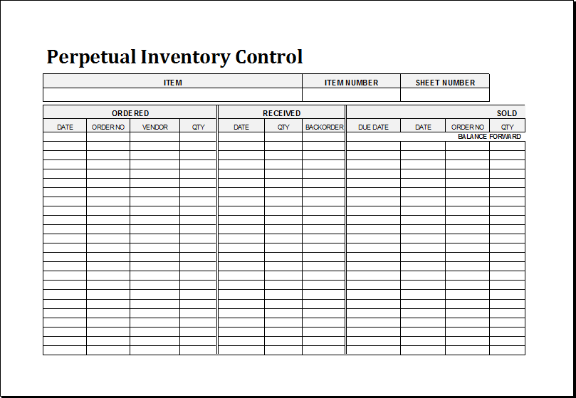 Inventory Count Worksheet Template Inventory Count Worksheet Template