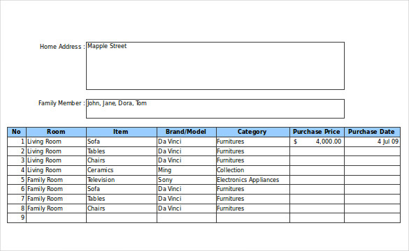 20+ Inventory Form Templates – Free, Sample, Example, Format 20+ Inventory Form Templates – Free, Sample, Example, Format