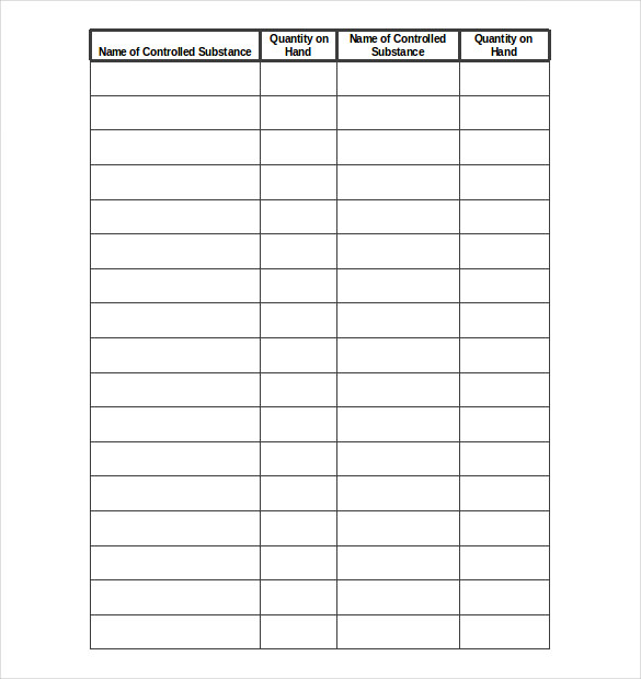 Logs and Inventory Templates Logs and Inventory Templates