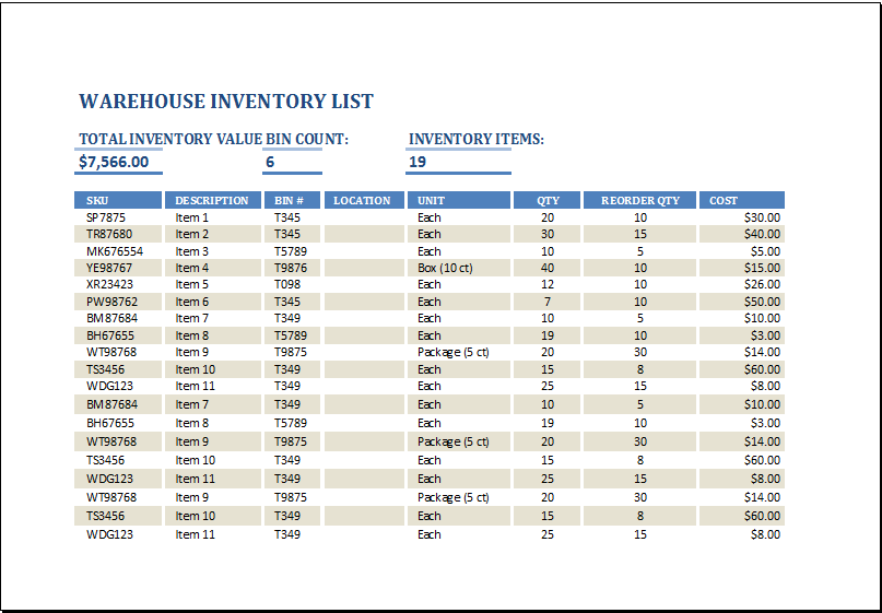 Inventory Report Template 21+ Free Excel Documents Download Inventory Report Template 21+ Free Excel Documents Download
