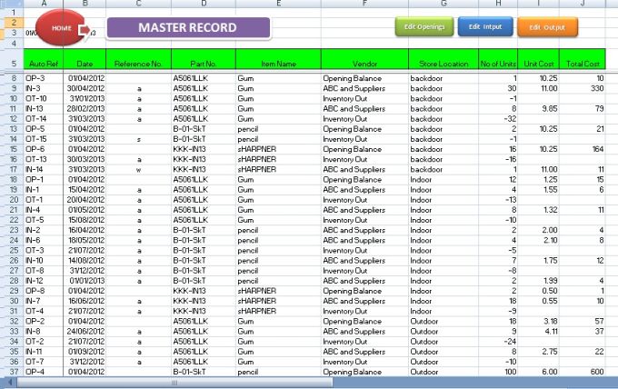 ABCAUS Excel Inventory Template and Tracker Download ABCAUS Excel Inventory Template and Tracker Download