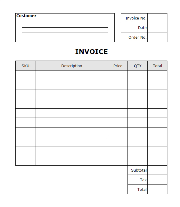 invoice templates printable free | Invoice Templates | Free Word invoice templates printable free | Invoice Templates | Free Word