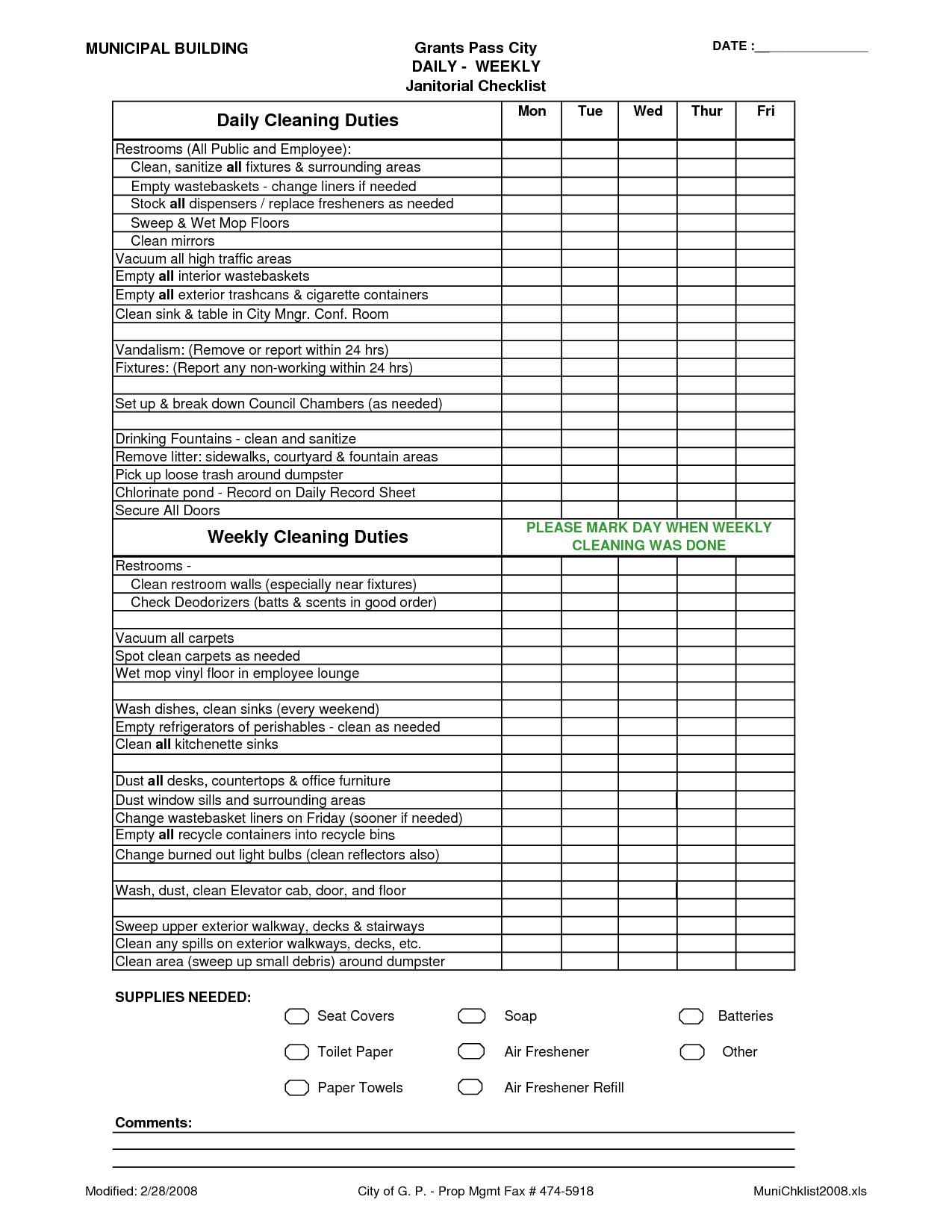 Cleaning Checklists and Forms Pack The Janitorial Store Cleaning Checklists and Forms Pack The Janitorial Store