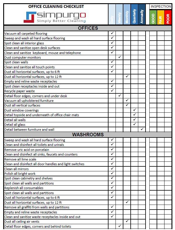 janitor checklist template April.onthemarch.co janitor checklist template April.onthemarch.co
