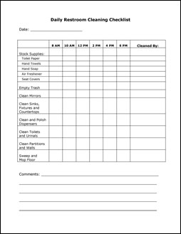 Janitorial Checklist Fill Online, Printable, Fillable, Blank Janitorial Checklist Fill Online, Printable, Fillable, Blank