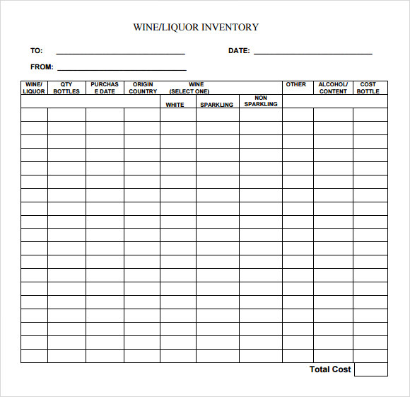 liquor inventory sheets Boat.jeremyeaton.co liquor inventory sheets Boat.jeremyeaton.co