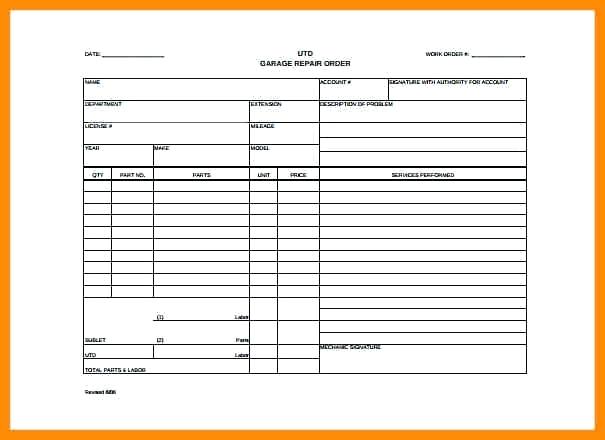 mechanical work order templates April.onthemarch.co mechanical work order templates April.onthemarch.co