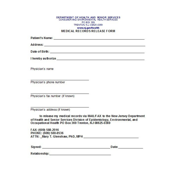 medical release form template 30 medical release form templates medical release form template 30 medical release form templates