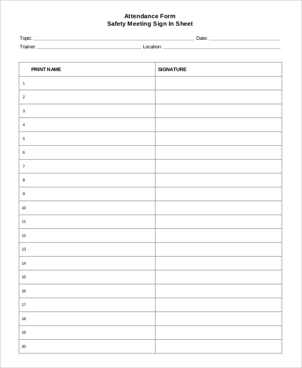 25 Images of Meeting Attendance Record Template | leseriail.com 25 Images of Meeting Attendance Record Template | leseriail.com