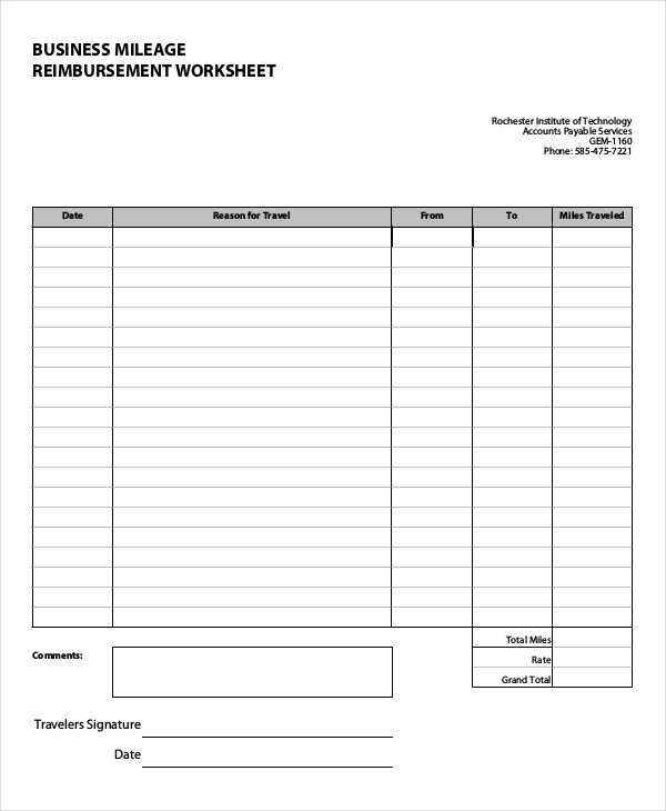 mileage reimbursement log Boat.jeremyeaton.co mileage reimbursement log Boat.jeremyeaton.co