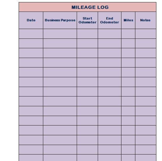 9+ Mileage Log Templates DOC, PDF | Free & Premium Templates 9+ Mileage Log Templates DOC, PDF | Free & Premium Templates