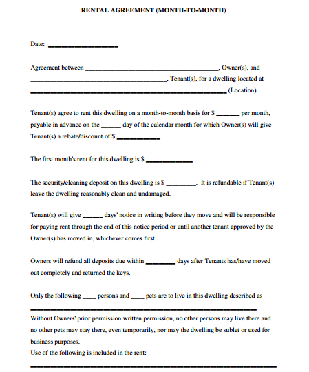 month to month rental agreement template alberta month to month month to month rental agreement template alberta month to month